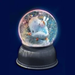 Djeco Veilleuse Boule à Neige Lila & Pupi -Djeco Magasin veilleuses boule de neige lila pupi 10