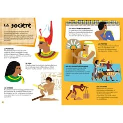 Voyage, Découvre, Explore L'Egypte Ancienne - Puzzle + Livre -Djeco Magasin voyage decouvre explore l egypte ancienne puzzle livre 6