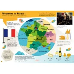 Voyage, Découvre, Explore La France - Puzzle + Livre -Djeco Magasin voyage decouvre explore la france puzzle livre 3