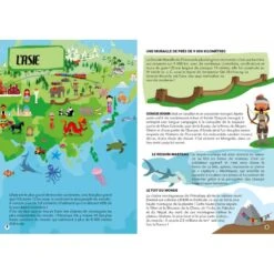 Voyage, Découvre, Explore La Terre - Puzzle + Livre -Djeco Magasin voyage decouvre explore la terre puzzle livre 7