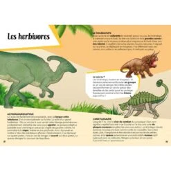 Voyage, Découvre, Explore Les Dinosaures - Puzzle + Livre -Djeco Magasin voyage decouvre explore les dinosaures puzzle livre 4