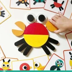 Djeco Ze Geoanimo - Jeu De Formes Et Couleurs - 3 Ans -Djeco Magasin ze geoanimo jeu de construction 3 ans 10