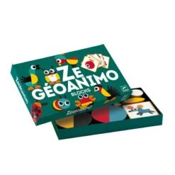 Djeco Ze Geoanimo - Jeu De Formes Et Couleurs - 3 Ans
