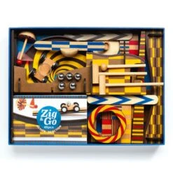 Djeco Zig & Go Wroom Réaction En Chaîne 45 Pièces -Djeco Magasin zig go reaction en chaine 45 pieces 5643 3