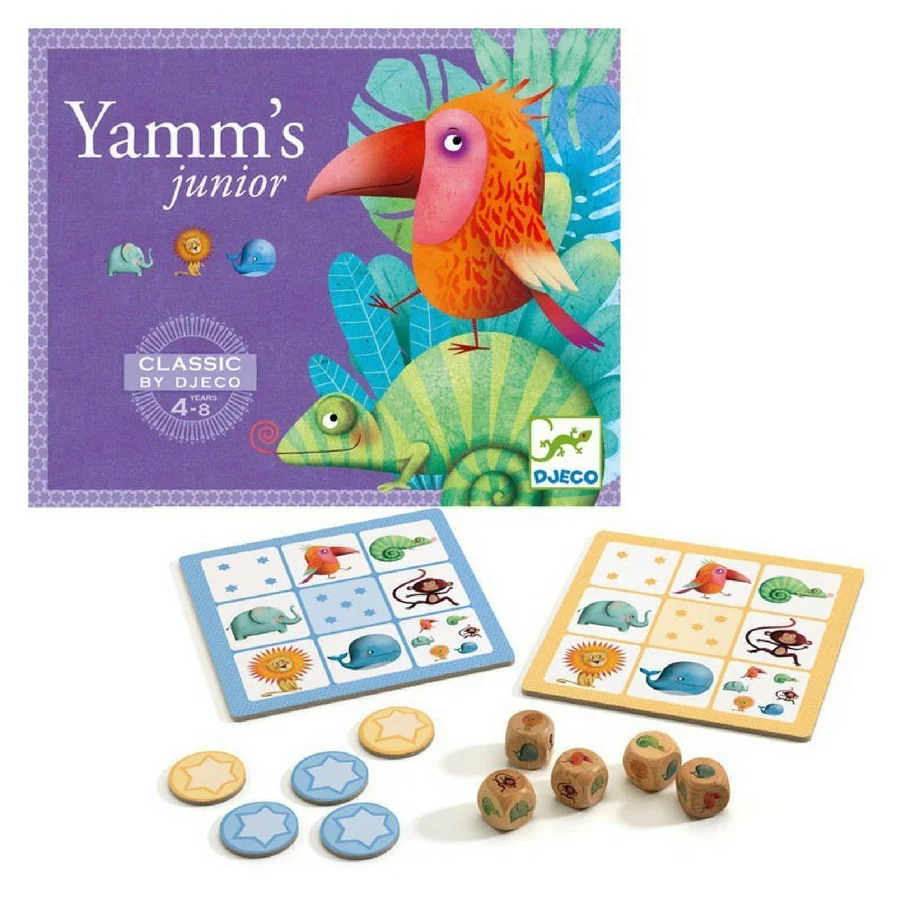 Djeco Magasin -Djeco Magasin DJ5209 Djeco Yahtzee Junior Game2